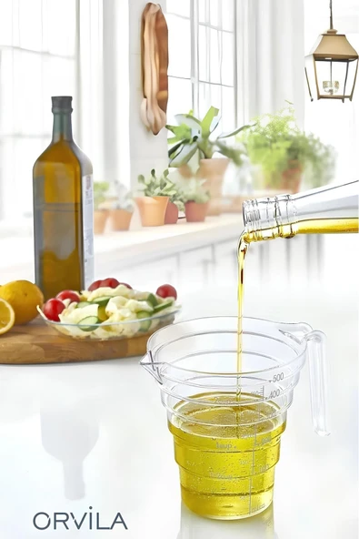 Orvila Orvila Masterchef 500 Ml Ölçü Kabı Kulplu