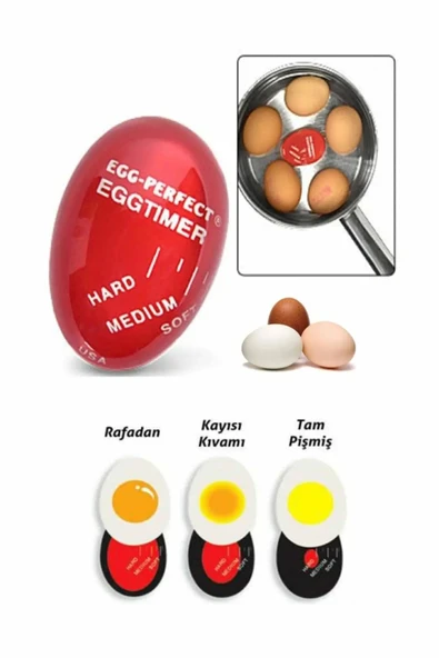 Orvila Orvila Yumurta Zamanlayıcı Egg Timer Dakikatör