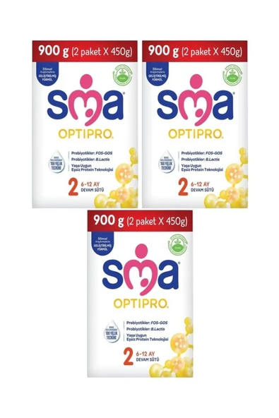 OPTIPRO 2 Numara 900 GR 3`lü Avantaj Paketi (2700 GR) ürün görseli