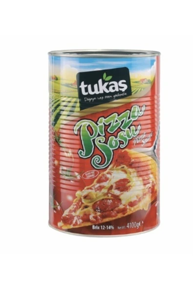 Tukaş Pizza Sosu 4100 gr Yoğun Kıvamlı