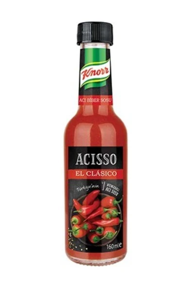 Knorr Acısso El Clasico 160 Ml - Acı Sos Pra-1035827-5900