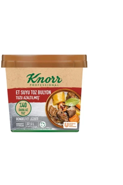 Knorr ET BULYON TUZU AZALTILMIŞ 750 GR