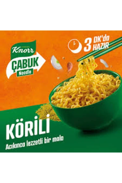 Knorr Çabuk Noodle Körili 66 gr x8 - 2