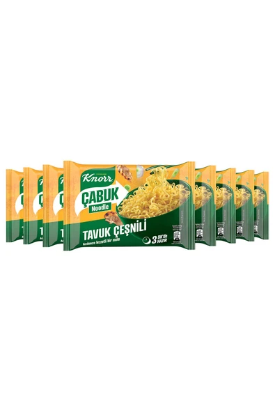 Knorr Çabuk Tavuk Çeşnili Noodle 66 gr X 8 Adet - 2