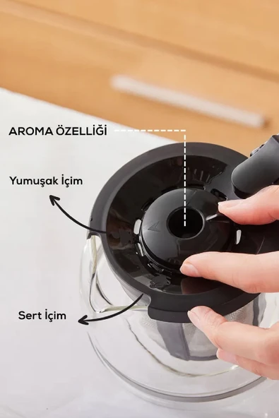 Hatır Plus Mod 5 In 1 Konuşan Türk Kahve Makinesi Kırmızı - 6
