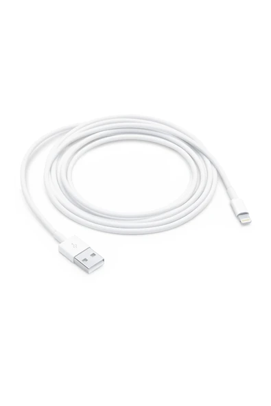 2 Metre iPhone Şarj Kablosu USB'den Lightning'e Data Kablo iPhone SE-5-6-7-8-X-11-12-13-14 Pro/Plus/Max ile Uyumlu