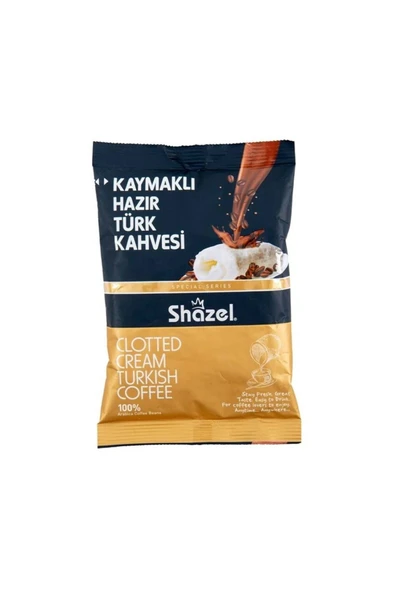 Shazel Kaymaklı Hazır Türk Kahvesi 100g (AROMALI)