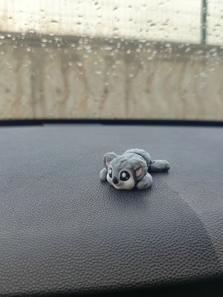 Sevimli Koala Torpido Süsü Dikiz Ayna Süsü - Resim 5