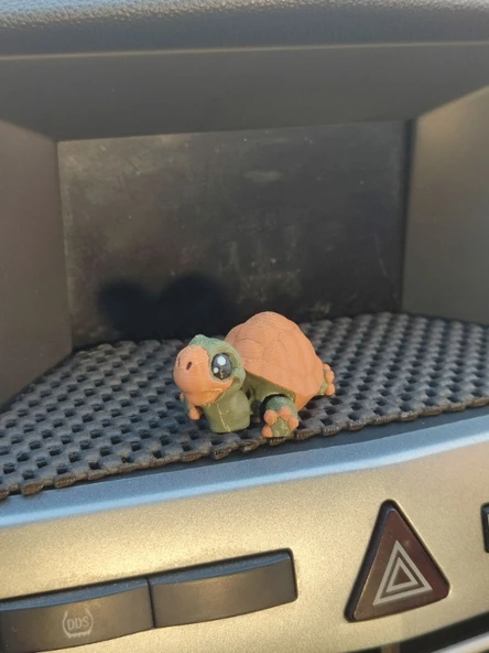 Sevimli Kaplumbağa Torpido Süsü Dikiz Ayna Süsü - Resim 6