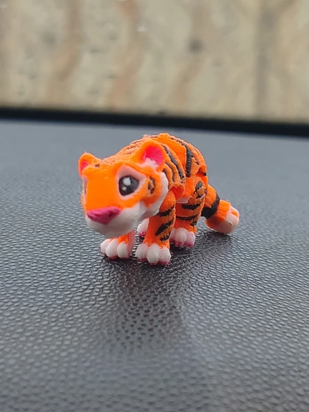 Sevimli Kaplan Torpido Süsü Dikiz Ayna Süsü - Resim 4