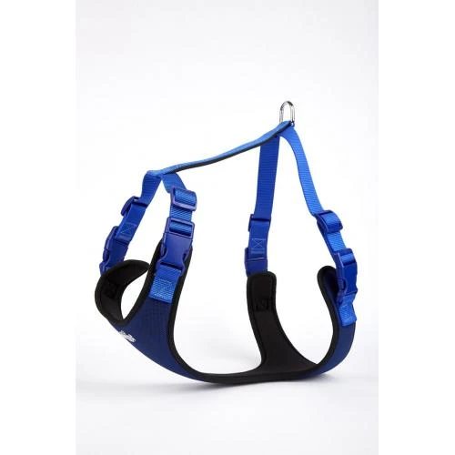 Doggie Yumuşak Softlu Köpek Göğüs Tasması 50/70 cm Mavi ürün görseli