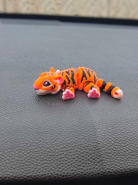 Sevimli Kaplan Torpido Süsü Dikiz Ayna Süsü - Resim 3