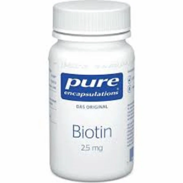 Pure Encapsulations Biotin 2,5 mg 60 Kapsül