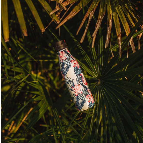 Les Artistes Paris Isı Yalıtımlı Çelik Termos 500ml Wave  Çok Renkli 500 ML - 9