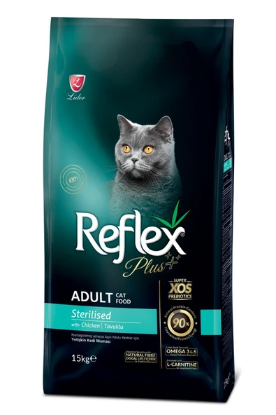 Plus Tavuklu Kısırlaştırılmış Yetişkin Kedi Maması 15 Kg