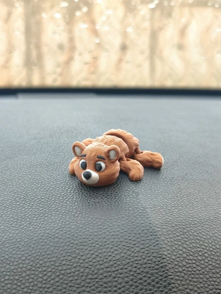 Sevimli Ayı Torpido Süsü Dikiz Ayna Süsü - Resim 2