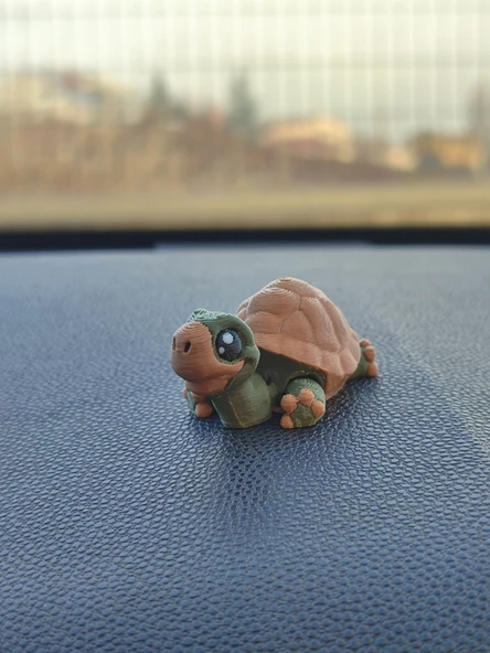 Sevimli Kaplumbağa Torpido Süsü Dikiz Ayna Süsü ürün görseli 1