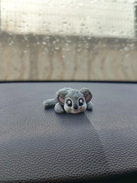 Sevimli Koala Torpido Süsü Dikiz Ayna Süsü - Resim 2