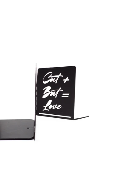 Çocuk Odası Çizgi Karkater Desenli Metal Kitap Desteği - Kitap Tutucu - Ev Ve Ofis Dekoratif Aksesuar (2 Lİ SET) - 2