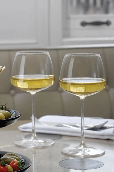 Paşabahçe 66092 Nudeglass Mirage Beyaz Şarap Kadehi 6 Adet 425 Cc ürün görseli 1