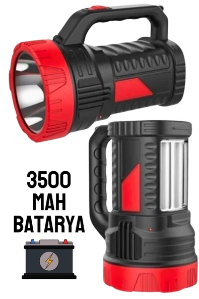 arwoan Projektör El Feneri Şarjlı + Işıldak 15 Watt 6608 - 2