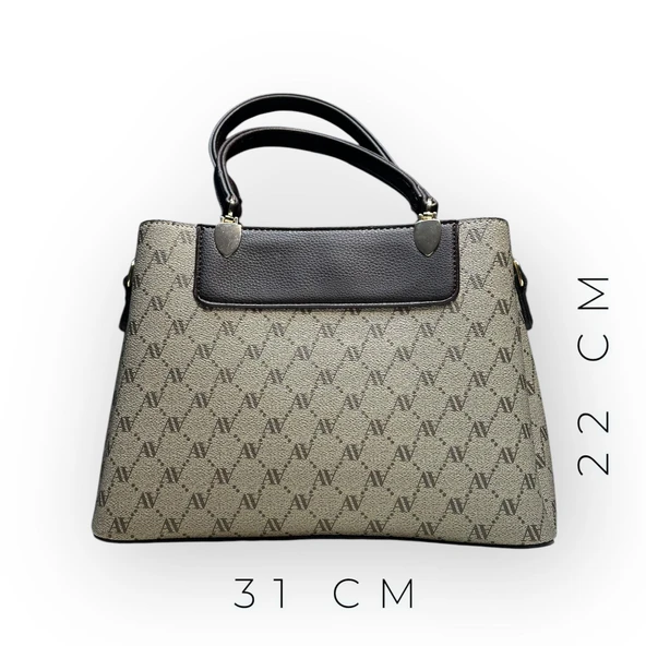 Armine Kartlık ve Bileklik Hediyeli El Ve Kol Çantası Omuz Çantası VS.BLKT.0140 - Resim 2