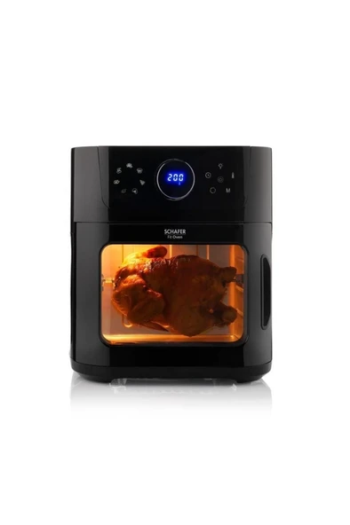 Schafer Fit Oven Airfryer Sıcak Hava Fritözü Ve Fırın - Siyah - 6