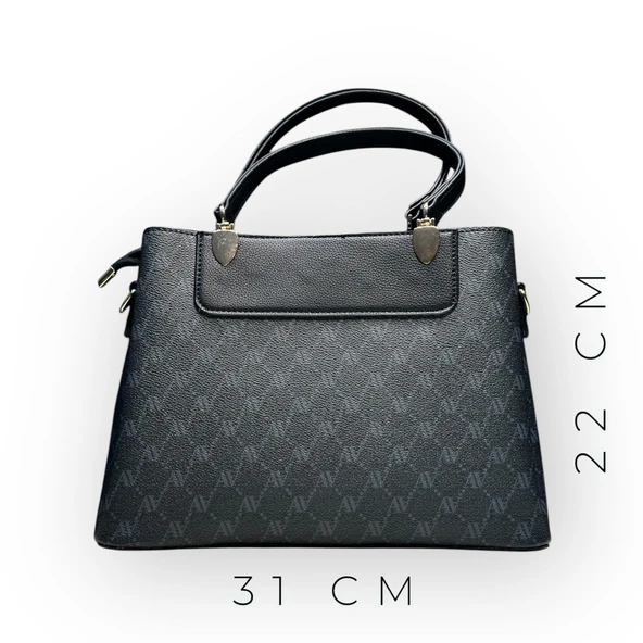 Armine Kartlık ve Bileklik Hediyeli El Ve Kol Çantası Omuz Çantası VS.BLKT.0139 - Resim 2