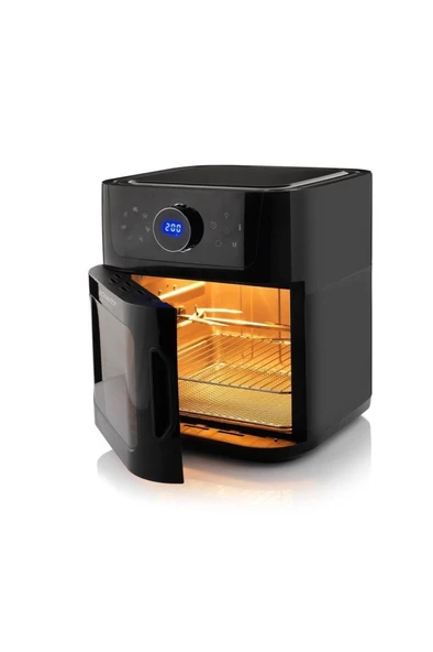 Schafer Fit Oven Airfryer Sıcak Hava Fritözü Ve Fırın - Siyah - 8