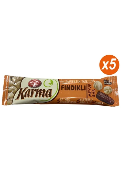 Karma Fındıklı Meyve Bar 40 g*5 - 2