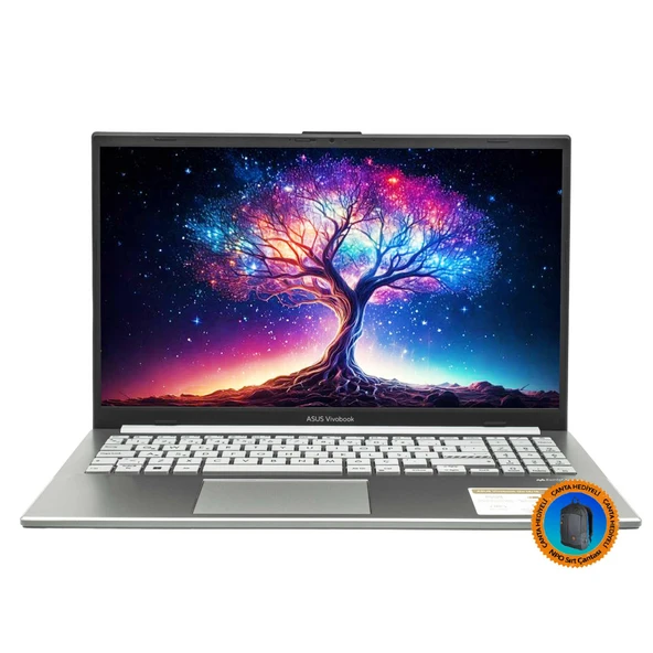 Asus VivoBook Go 15 E1504GA-NJ340A2 i3-N305 8GB 512SSD 15.6" FHD W11P Dizüstü Bilgisayar-CNT003 - 2