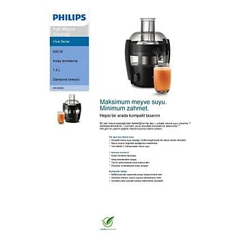 Philips HR1832/00 Viva Collection Katı Meyve Sıkacağı - 3