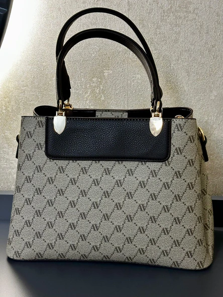 Armine Kartlık ve Bileklik Hediyeli El Ve Kol Çantası Omuz Çantası VS.BLKT.0140 - Resim 5