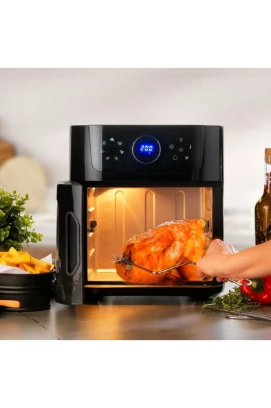 Schafer Fit Oven Airfryer Sıcak Hava Fritözü Ve Fırın - Siyah - 3