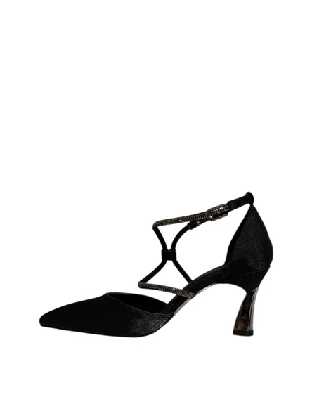 Milano Life 852 Kadın Bilekten Bağlamalı İnce Topuklu Saten Ayakkabı (Yaz 25) - 7