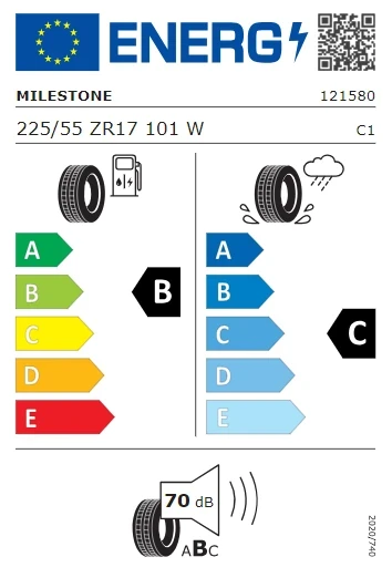 Milestone CarMile Sport 225/55 R17 101W Reinf. Yaz Lastiği - 2025 - Resim 2
