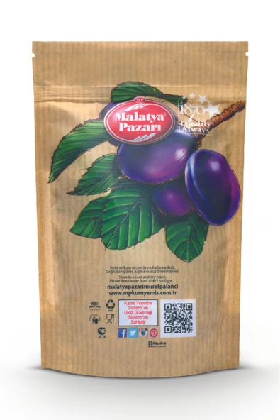 Çay Üzümü Blueberries Yaban Mersini Kilitli Paket 250 Gr - 3
