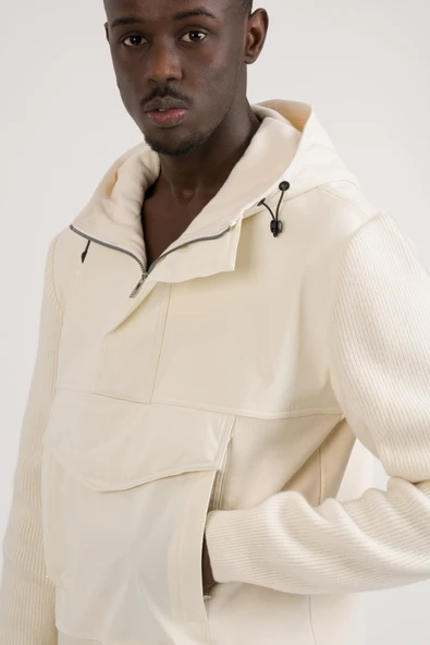 Regular Fit Kapşonlu Kanguru Cepli Sweatshirt - 5