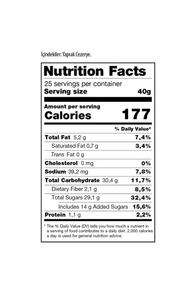 Yaprak Cezerye Kilitli Paket 1 Kg - Resim 4