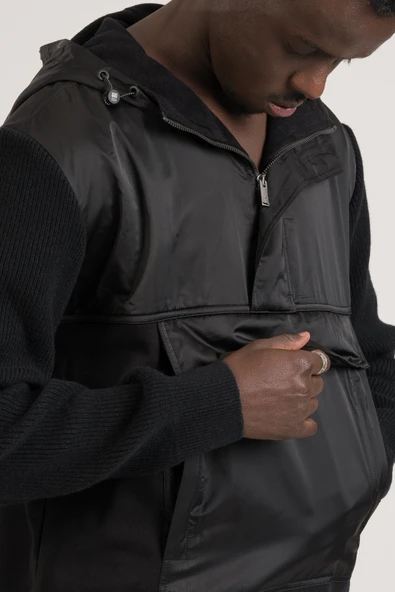 Regular Fit Kapşonlu Kanguru Cepli Sweatshirt - 11