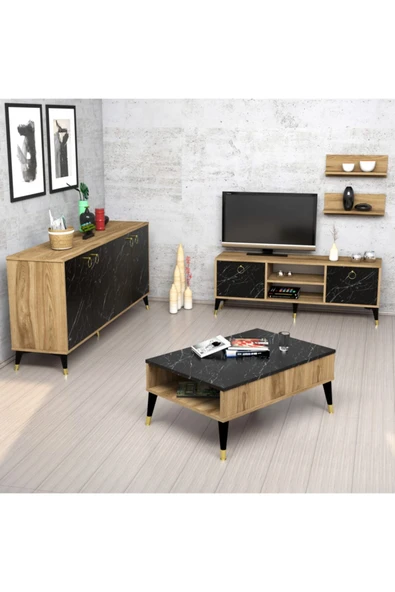Ferniso Mobilya 3 lü Salon Takım - 2