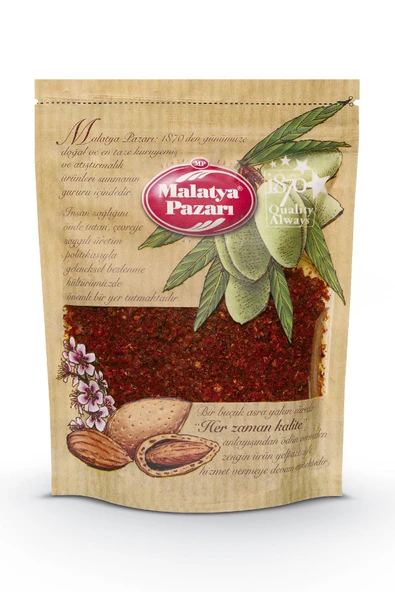 Pul Biber Yağlı Kilitli Paket 100 Gr