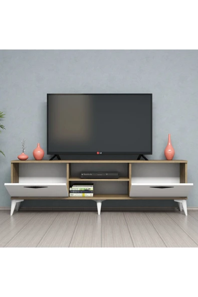 Ferniso Mobilya 160 cm Tv Ünitesi Hud-Beyaz - 2