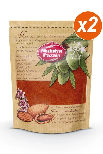 Biber Kırmızı Toz Acı Kilitli Paket 2 X 100 Gr