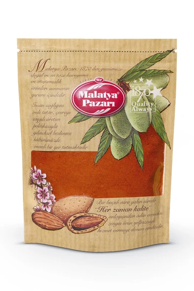 Tatlı Kırmızı Toz Biber Kilitli Paket 100 gr
