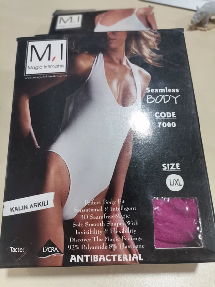 M,I SEAMLESS BODY TOPARLAYICI ÇITÇITLI KALIN ASKILI ATLET