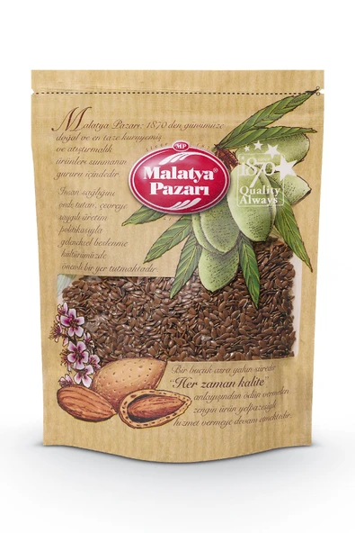 Keten Tohumu Kilitli Paket 100 gr
