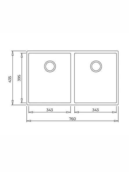Teka Square 760 TG Stone Grey 115260025 - 3