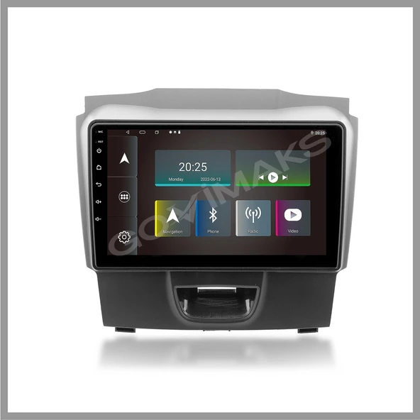 ISUZU D-MAX 2015-2020 UYUMLU 8 GB RAM128 GB HAFIZA ANDROID MULTIMEDIA TEYP - Resim 8