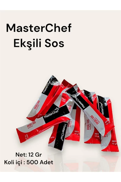 Abidin Şenol 12 gr Ekşili Sos Masterchef (500ADET)